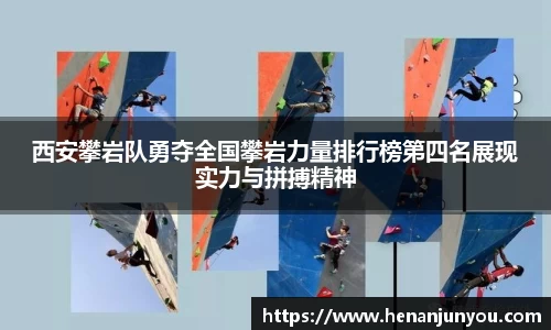 西安攀岩队勇夺全国攀岩力量排行榜第四名展现实力与拼搏精神
