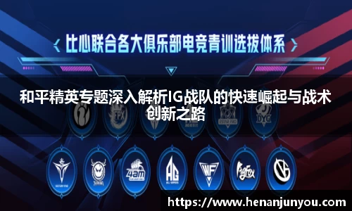 和平精英专题深入解析IG战队的快速崛起与战术创新之路